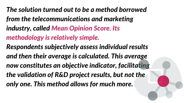 the quote from the post about medical r&d project by Graylight Imaging